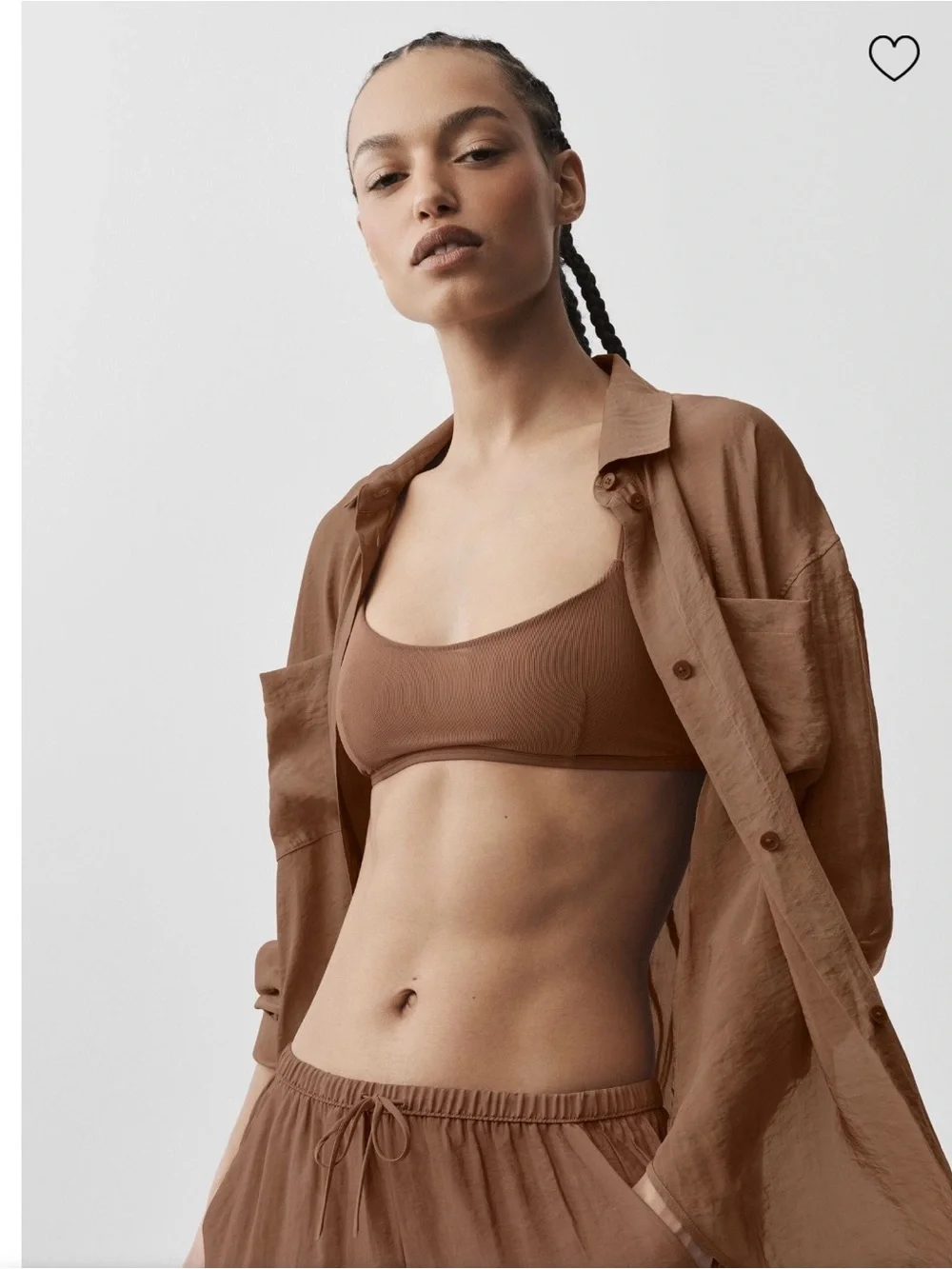ALO GOLEN HOUR  Button-Front Shirt